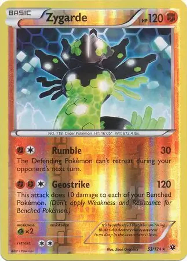 Zygarde Reverse Holo