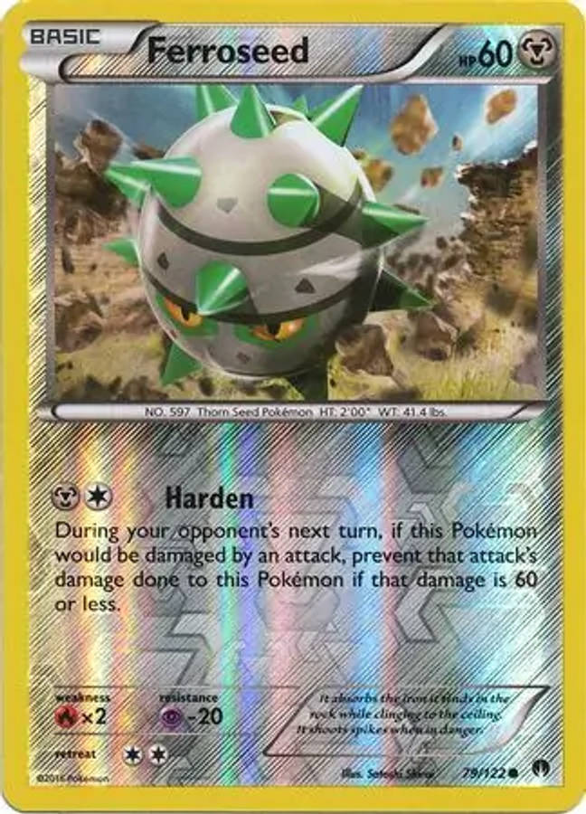 Ferroseed Reverse Holo