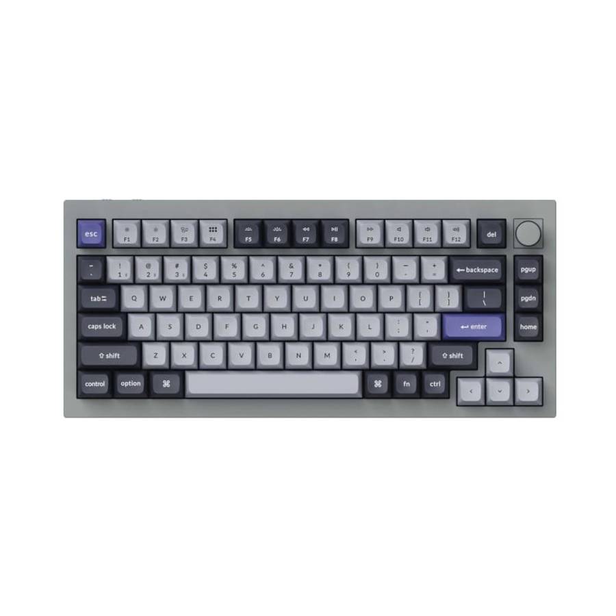 Keychron Q1 Pro 75% Red K Pro Switches RGB Wireless Keyboard - Grey