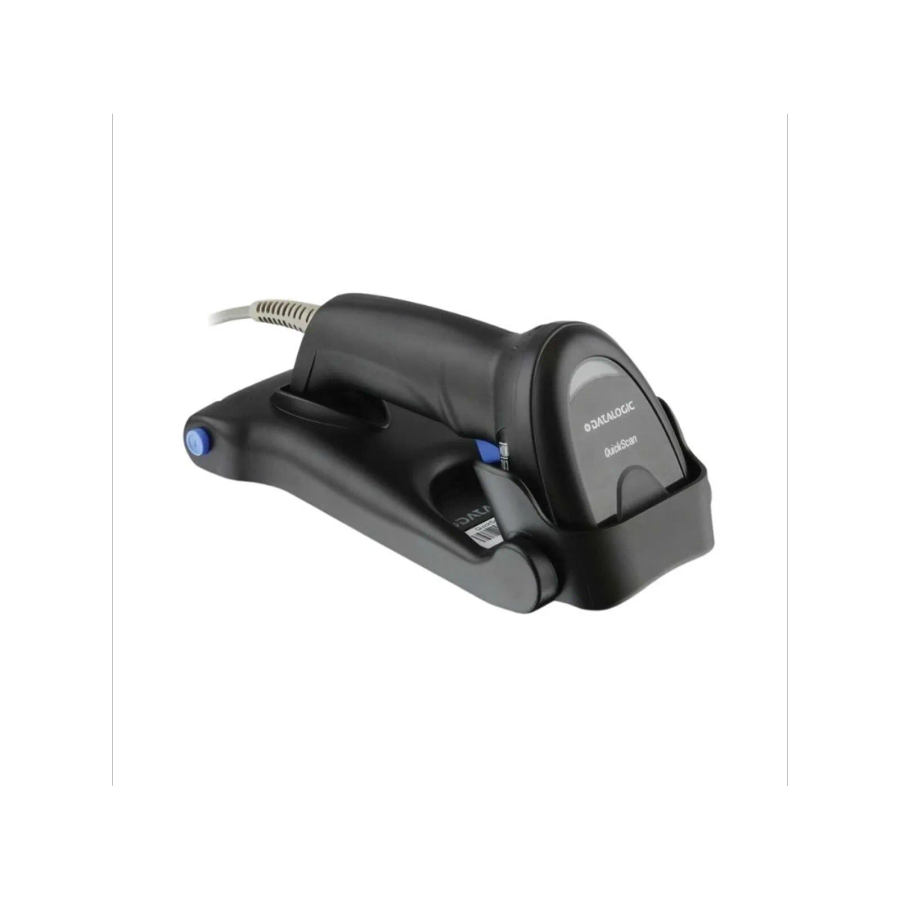 Datalogic Quickscan Lite QD2220 Kit Linear Imager USB Only Black kit Includes Scanner 1D USB Cabl...