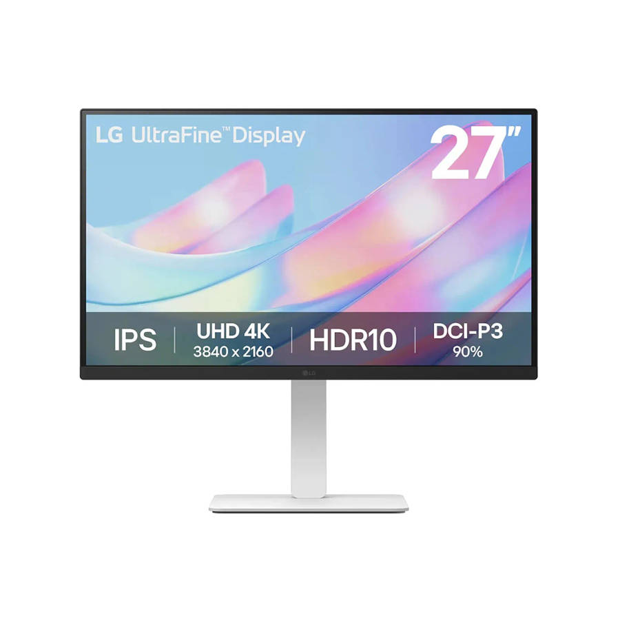 LG UltraFine 27" 4K UHD White Monitor