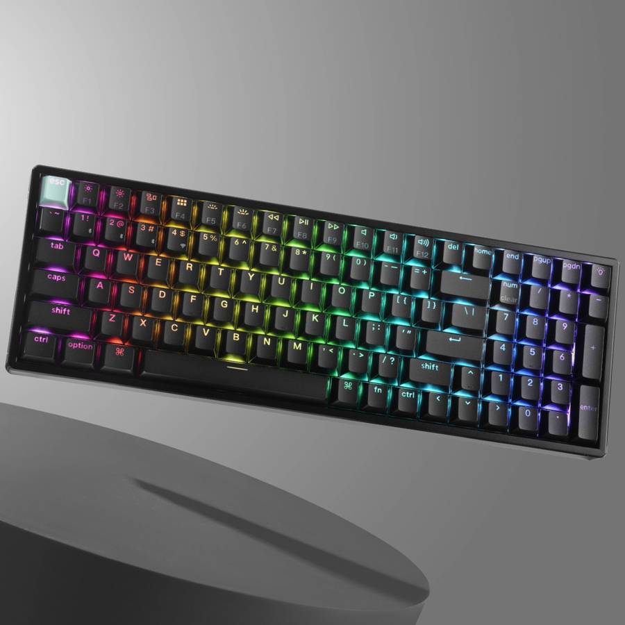 Keychron K4 HE 96% Magnetic Switch Hot-Swap RGB Wireless Keyboard &#x2013; Black
