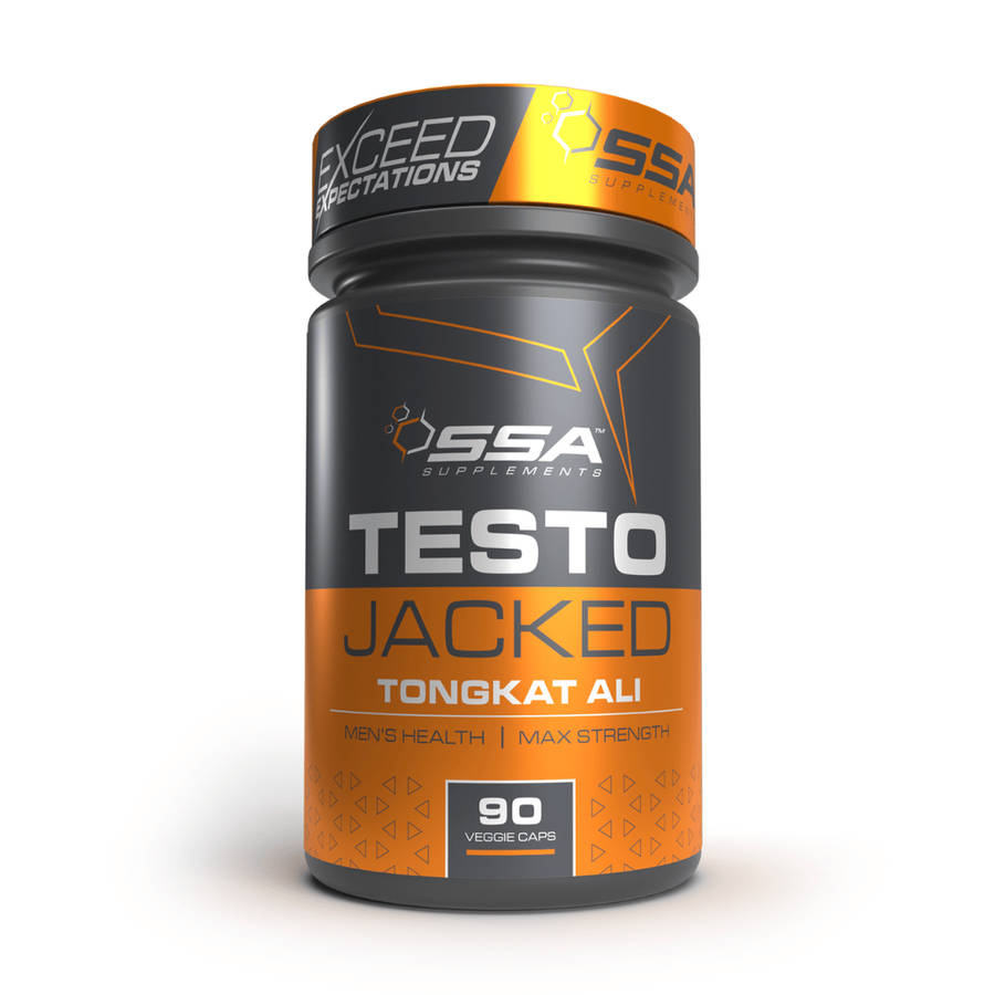 SSA Supplements Testo Jacked Tongkat Ali (90 Veggie Caps)