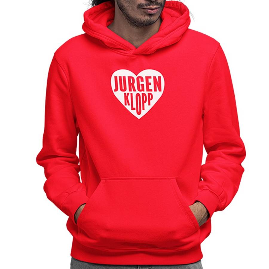 BUFFTEE Jürgen Klopp Hoodie Liverpools Legend I'll Never Walk Alone Again