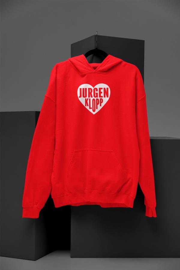 BUFFTEE Jürgen Klopp Hoodie Liverpools Legend I'll Never Walk Alone Again