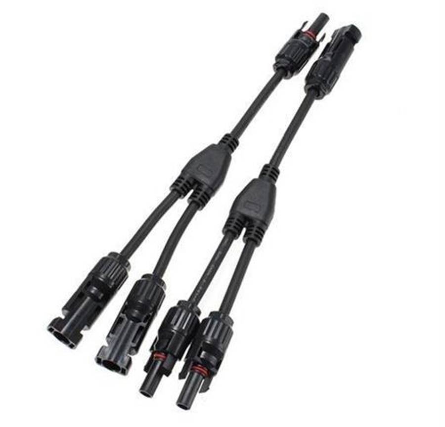 Solarwize MC4 Y Connector 2 Way To 1 Way Solar