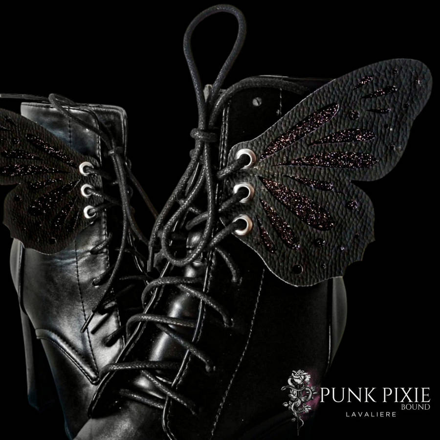 Butterfly Shoe Wings | Black