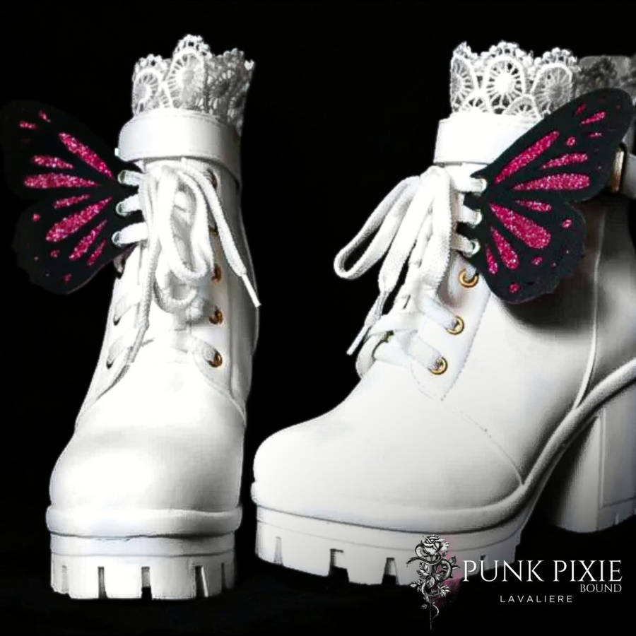 Butterfly Shoe Wings | Pink