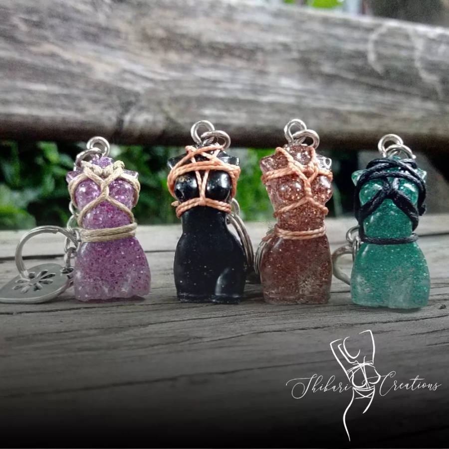 Mini goddess key chain