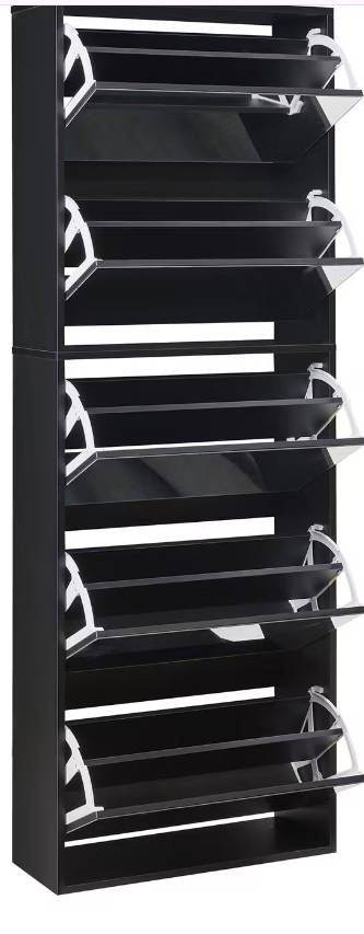QandAHome-Mirage 5-Tier Shoe Rack