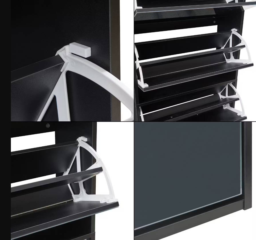 QandAHome-Mirage 5-Tier Shoe Rack