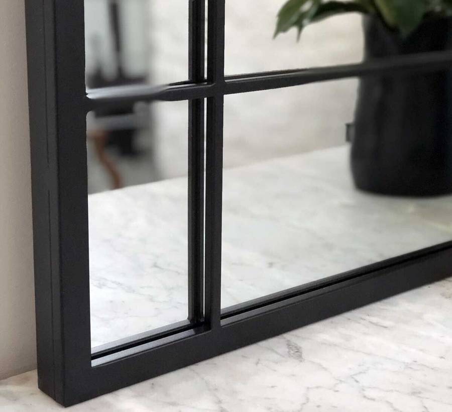 QandAHome-Windowpane (140 x 90) Mirror