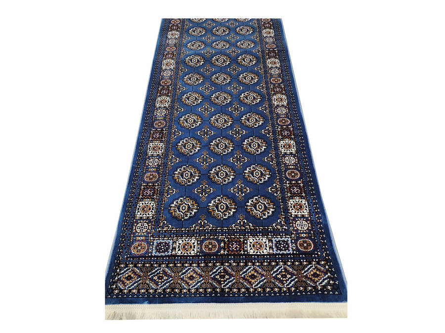 Beautiful Bukhara Design Machine Made Runner 500 x 80 CM
