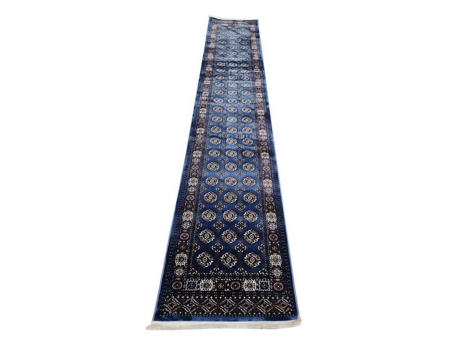 Beautiful Bukhara Design Machine Made Runner 500 x 80 CM