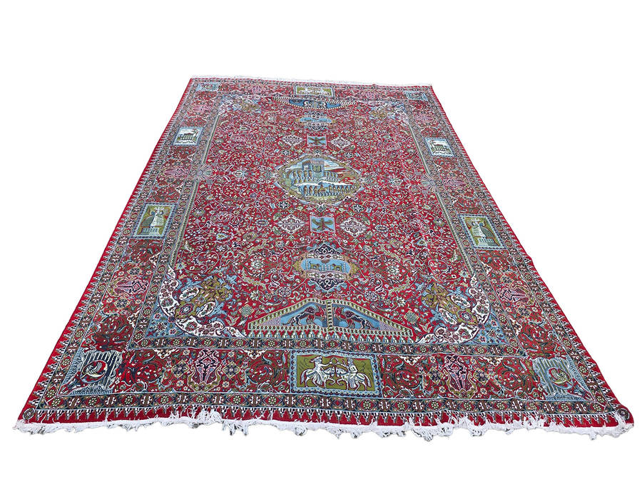 Incredible Pre-loved Persian Machine Made Carpet - 400 x 300 CM