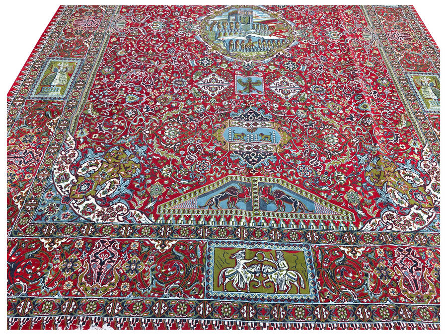 Incredible Pre-loved Persian Machine Made Carpet - 400 x 300 CM
