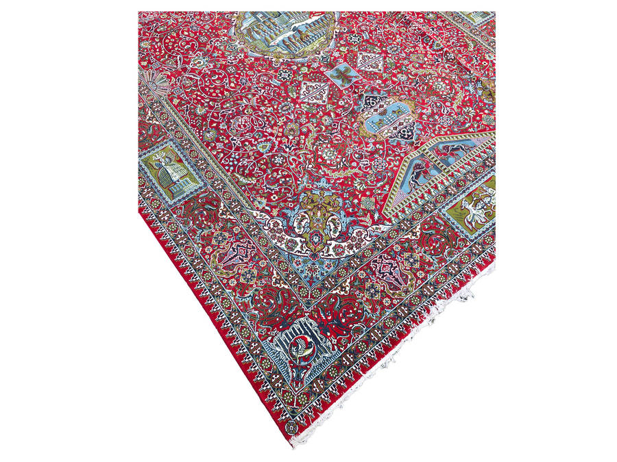 Incredible Pre-loved Persian Machine Made Carpet - 400 x 300 CM