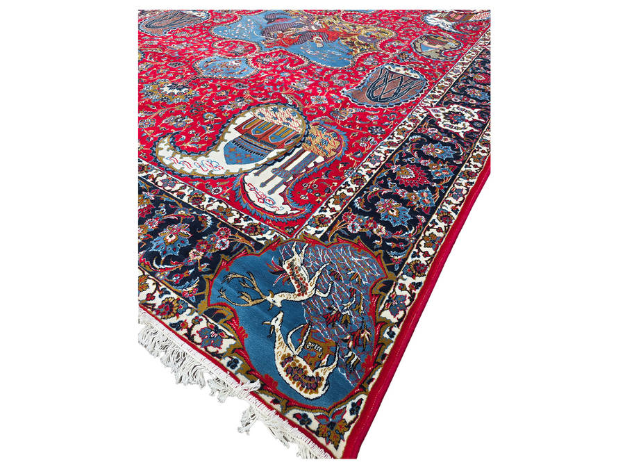 Stunning Pre-loved Persian Machine Made Carpet - 400 x 300 CM