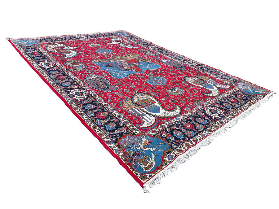 Stunning Pre-loved Persian Machine Made Carpet - 400 x 300 CM