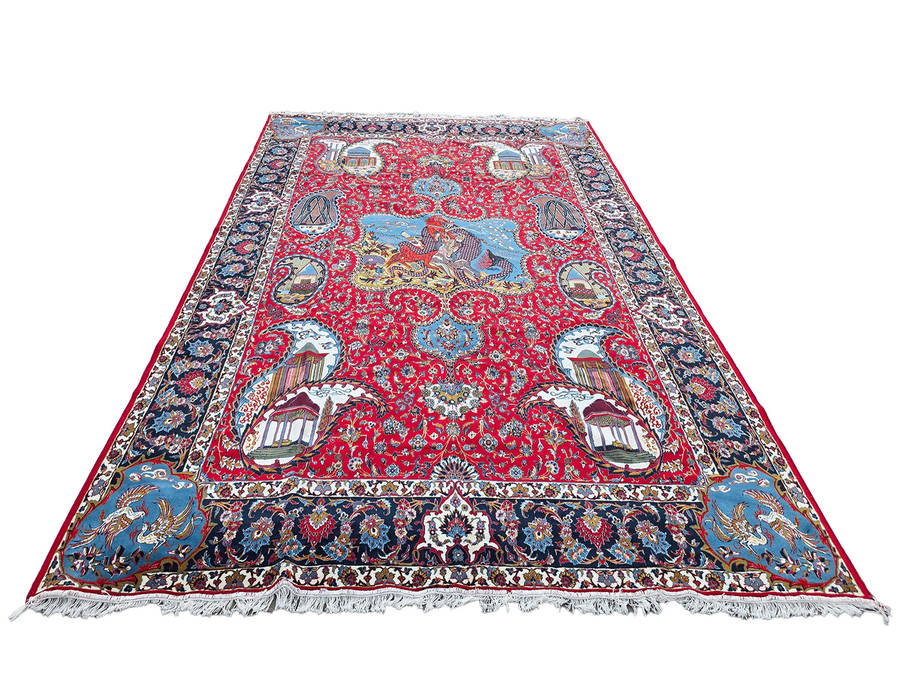 Stunning Pre-loved Persian Machine Made Carpet - 400 x 300 CM