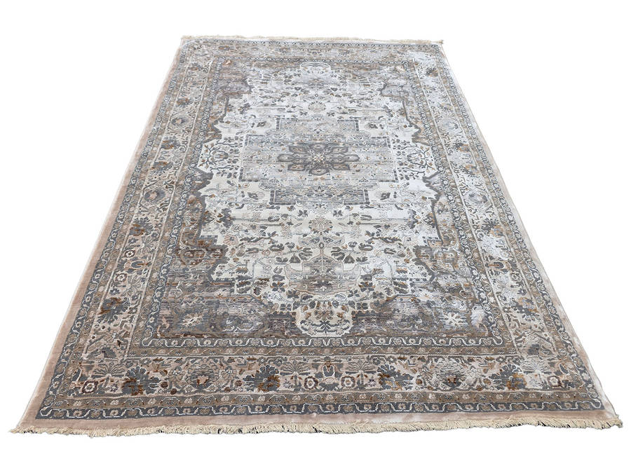 Turkish Beige | Cream Color Vintage Style Carpet 230 x 160 CM