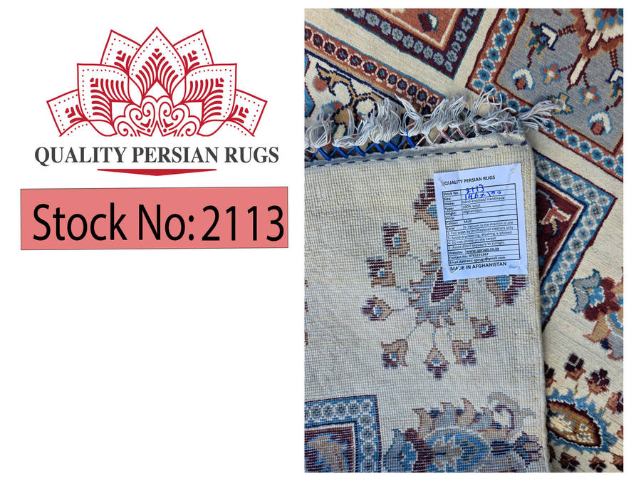 Stunning Afghan Ariana Carpet 146 X 100cm