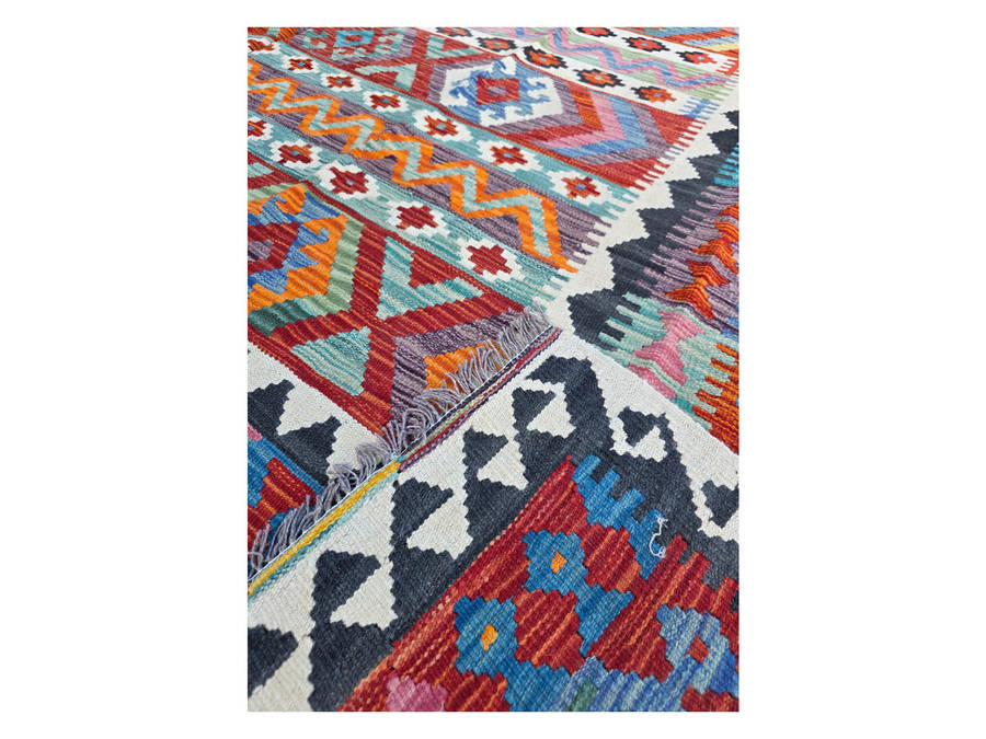 Gorgeous Afghan Handmade Choubi Kilim  407 X 306 cm