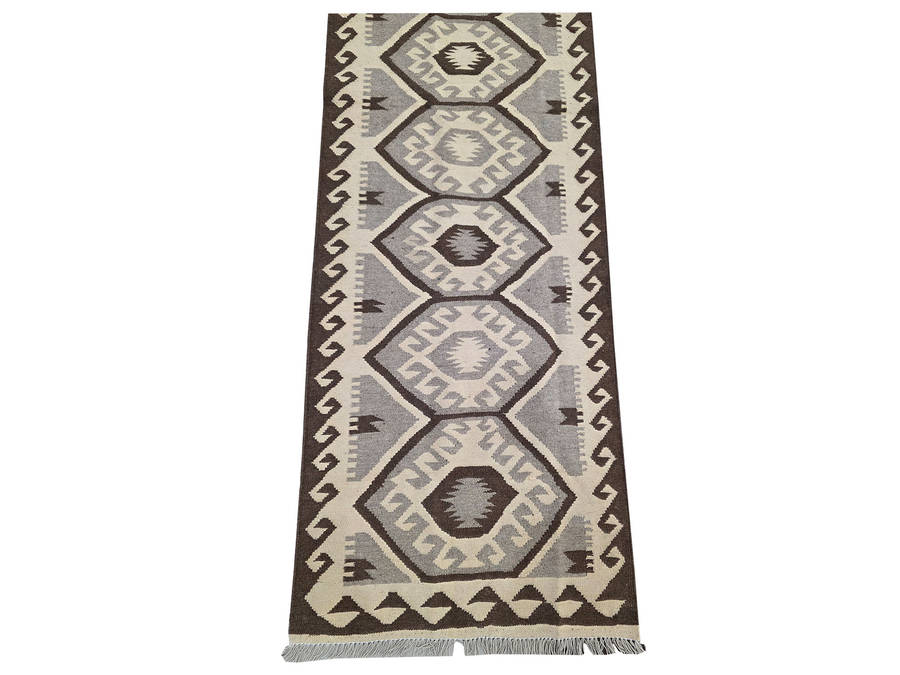 5 Meter Handwoven Natural Kilim 480 x 80 CM