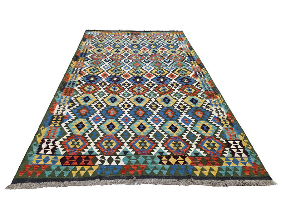 Beautiful Afghan Handwoven Kilim 306 x 207 CM