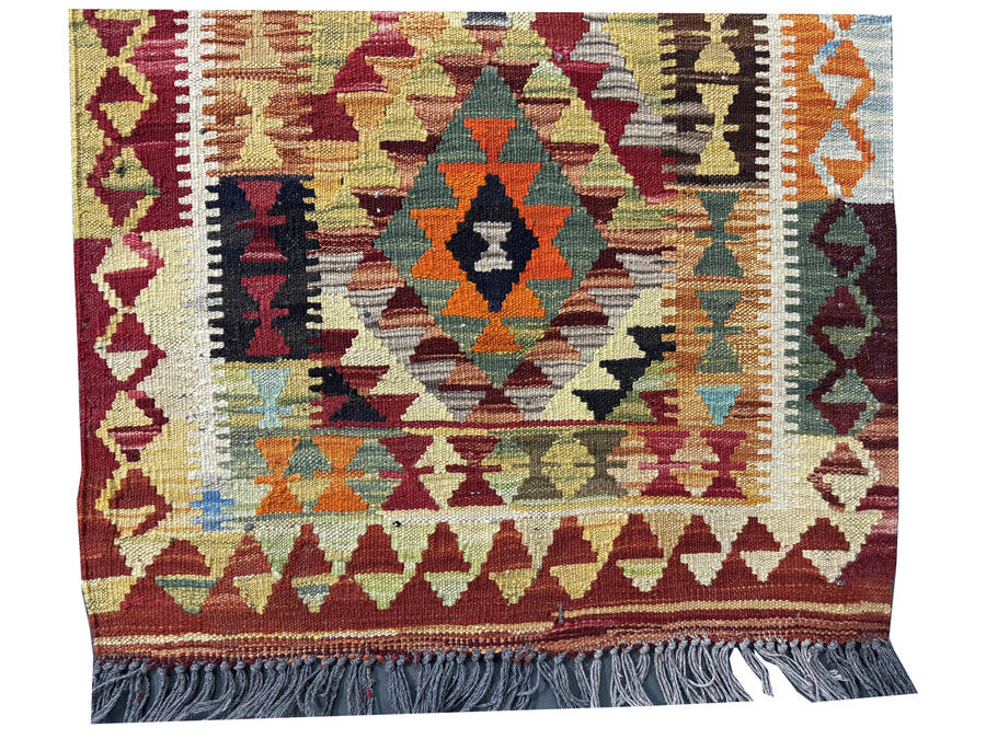 Gorgeous Afghan Choubi Kilim Rug 113 x 68 CM
