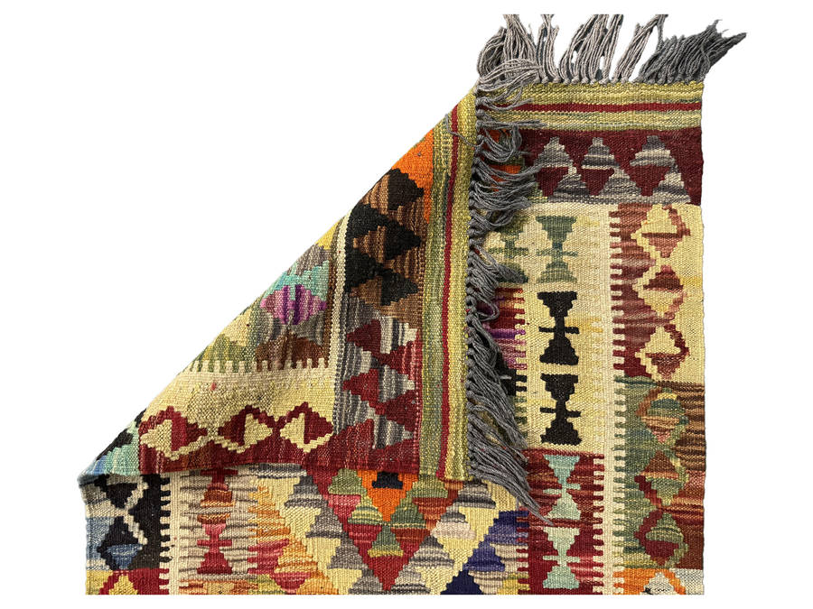 Gorgeous Afghan Choubi Kilim Rug 113 x 68 CM