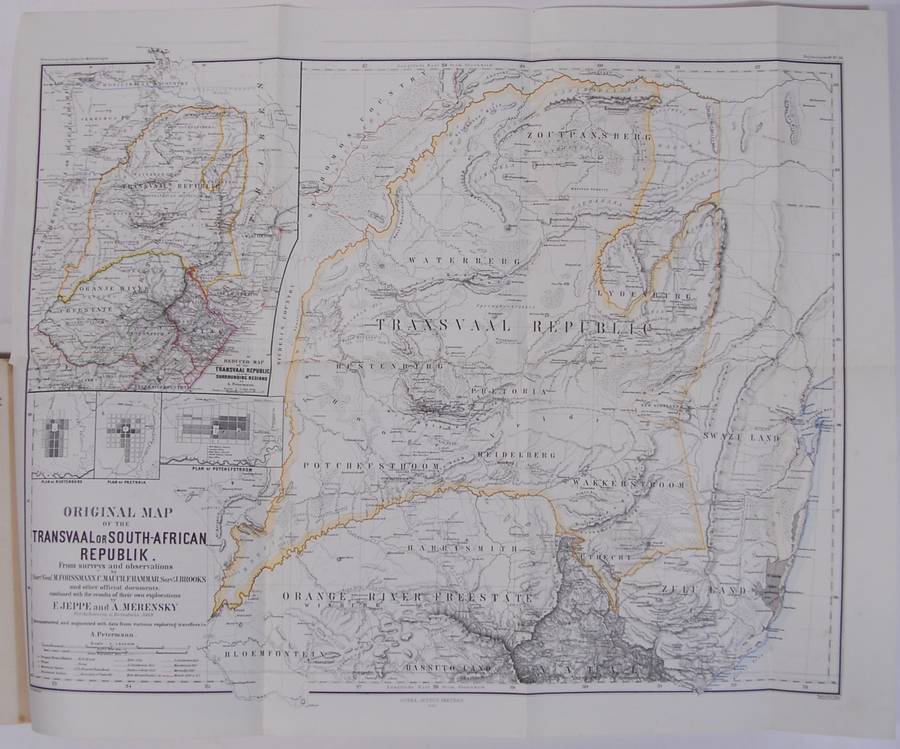 Die Transvaal'sche oder Süd-Afrikanische Republik. - Jeppe, Friedrich
