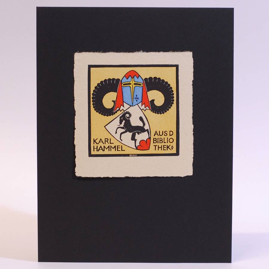 24 Heraldische Exlibris - Buser-Kolber (Buko)