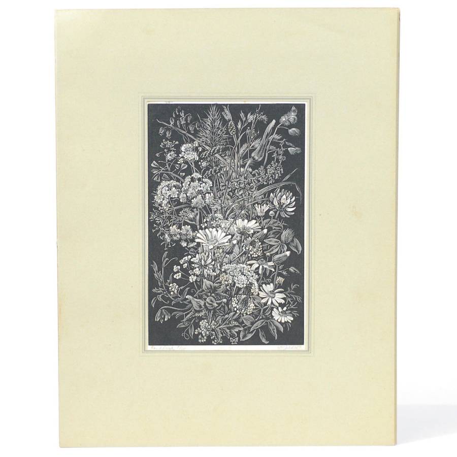 Vijf Houtgravures - Van Gelder, Dirk