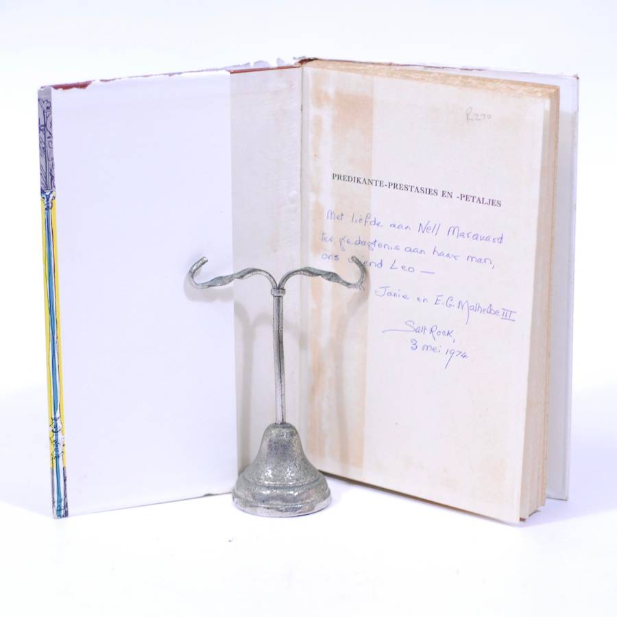 Predikante-Prestasies en -Petaljes. (Signed) - Malherbe, Janie A