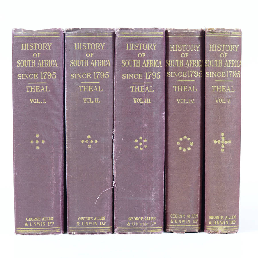History of South Africa from 1795 to 1872. 5 Vols. - Theal, George McCall