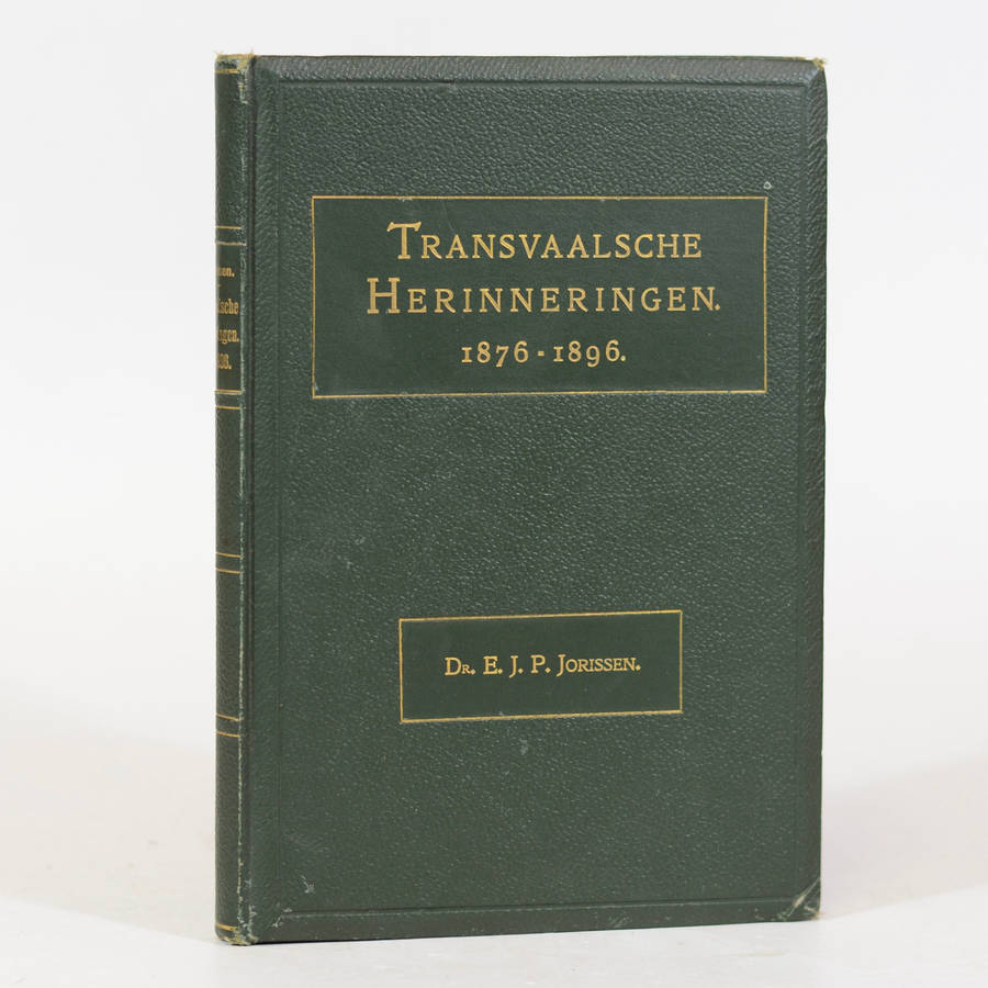 Transvaalsche Herinneringen 1876-1896 - Jorissen, Dr. E.J.P.