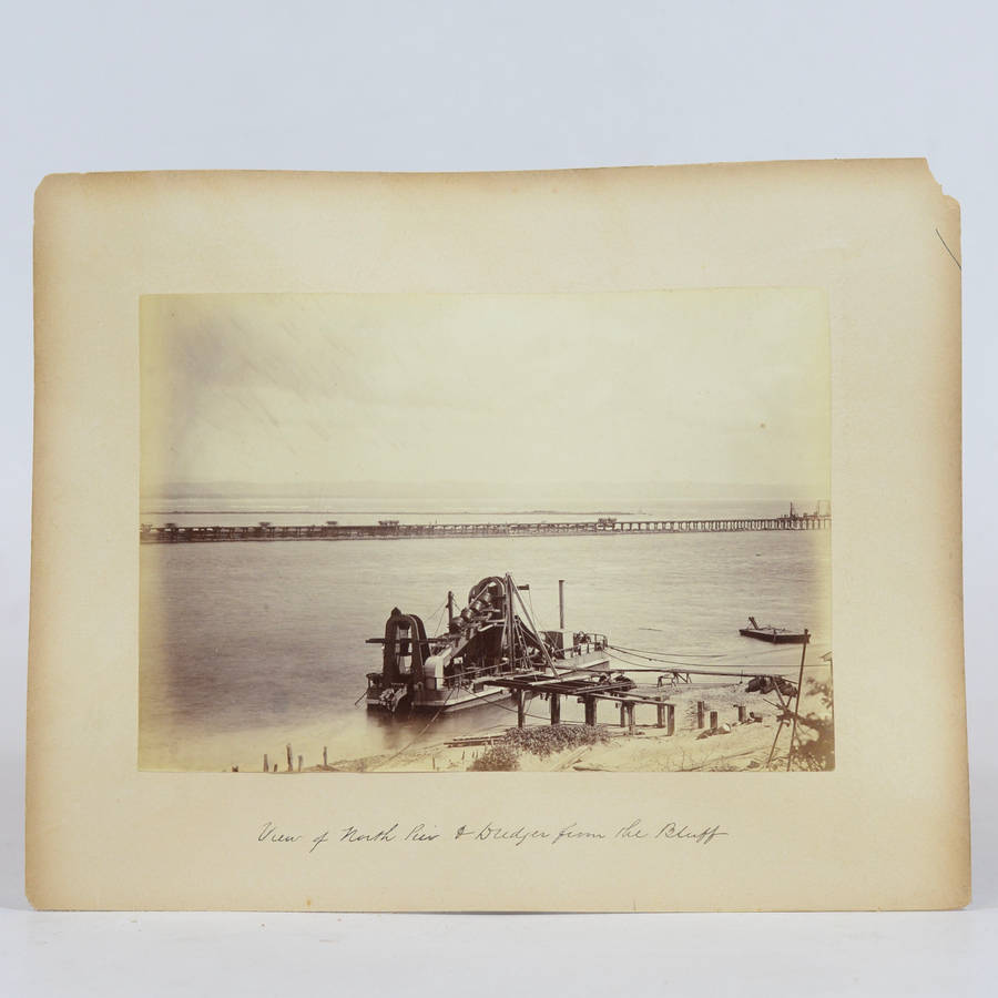 Original Late 19th Century Albumin Prints of Natal - Zulu Group and The Bluff -