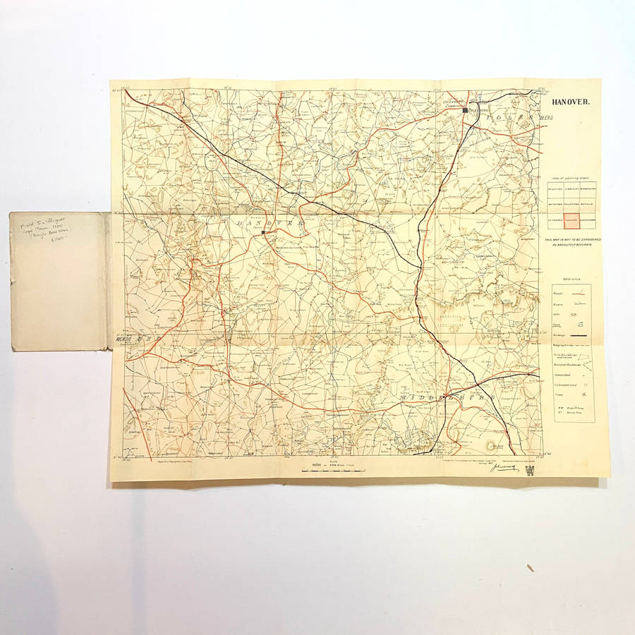 Hanover - Folding Map -