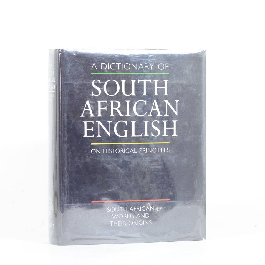 Dictionary of South African English on Historical Principles - Silva, Penny, et al. (eds)