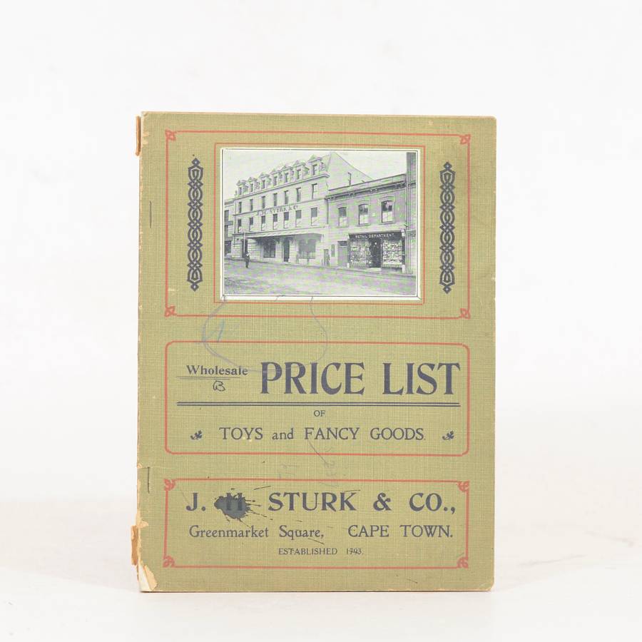Toy Catalogue, J H Sturk & Co. - Sturk, J H