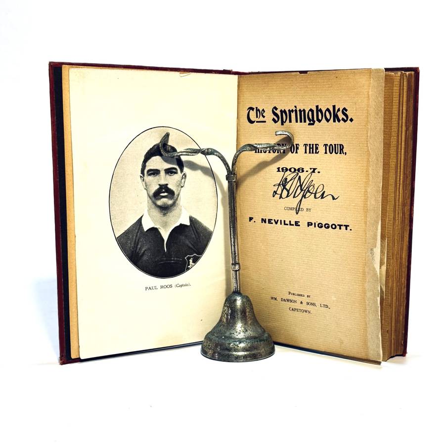 The Springboks  History of the tour 1906-7 - Compiled by F. Neville Piggott
