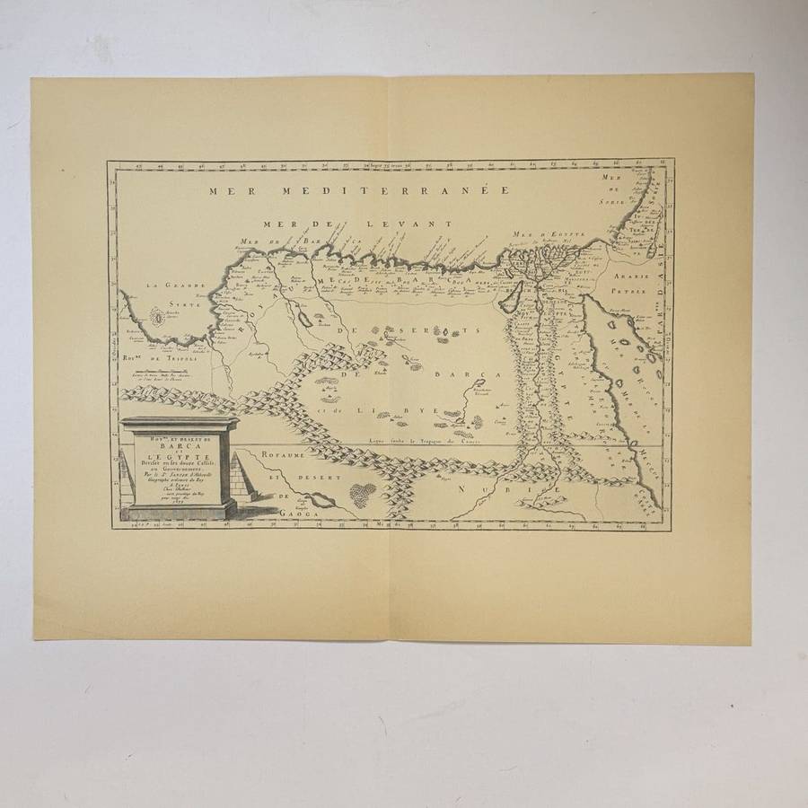 Barca et L'Egypte... - Sanson, Nicolas