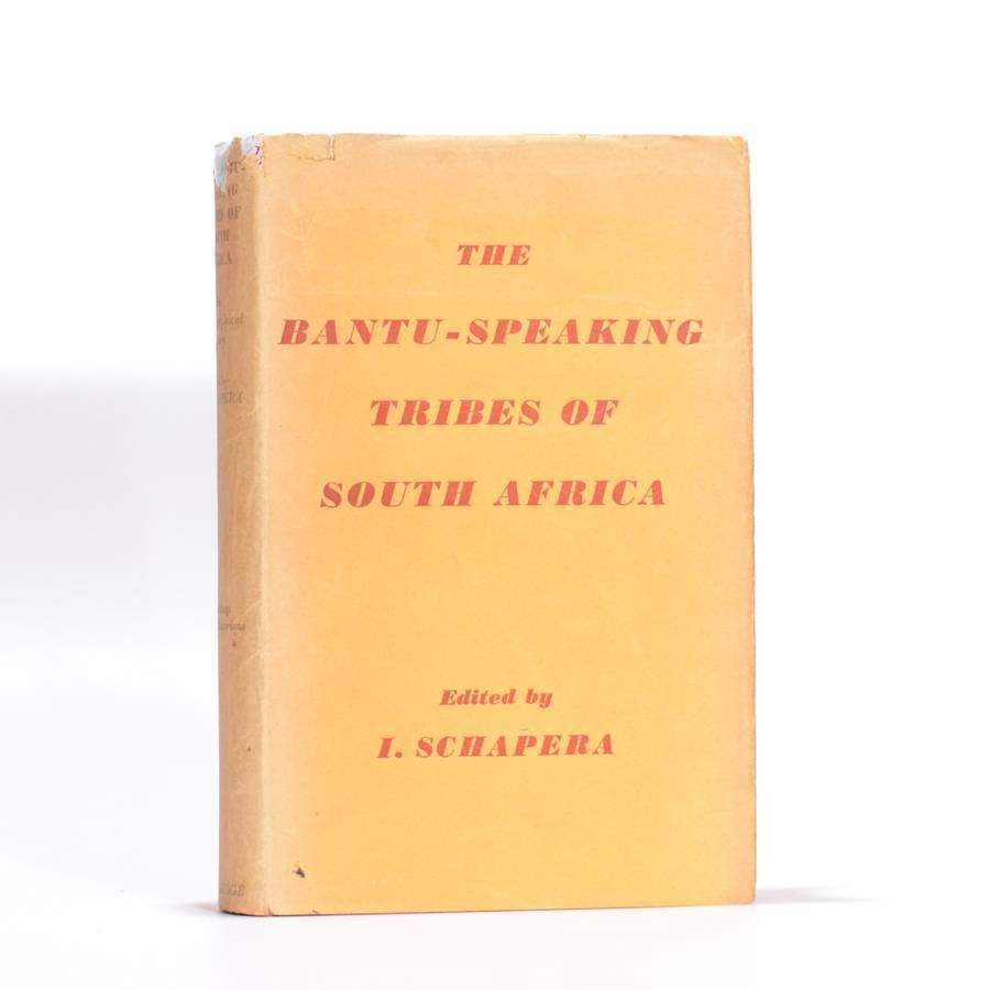 The Bantu-speaking Tribes of South Africa. - I. Schapera