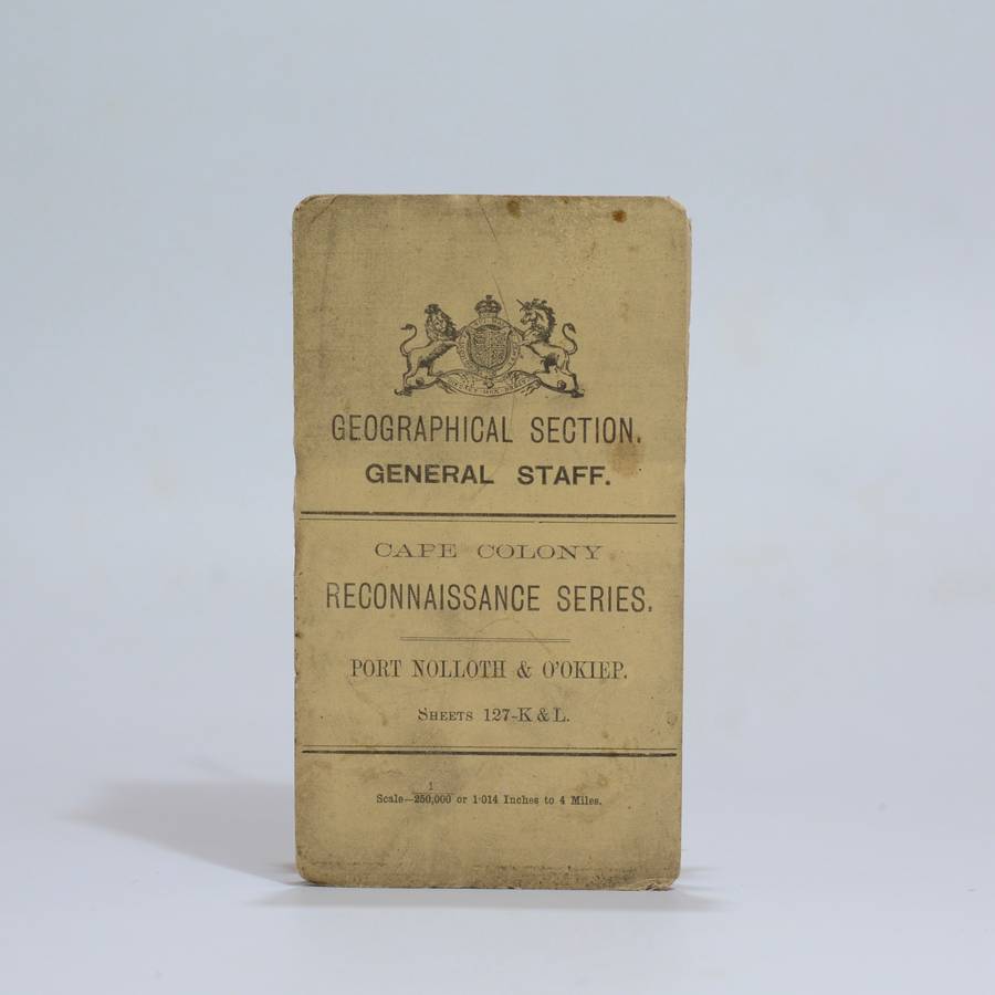 Cape Colony Reconnaissance Series. Port Nolloth & O'Okiep. Sheet: 127-K & L -