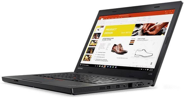 Refurbished Lenovo ThinkPad T470 Laptop Intel Core i5-6th Gen 8GB Memory 256GB SSD