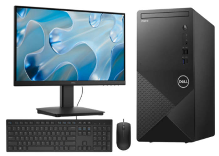 Dell Vostro DT 3030MT CORE I3-12th Gen 16GB Ram 512GB SSD + Dell 24" Desktop Bundle
