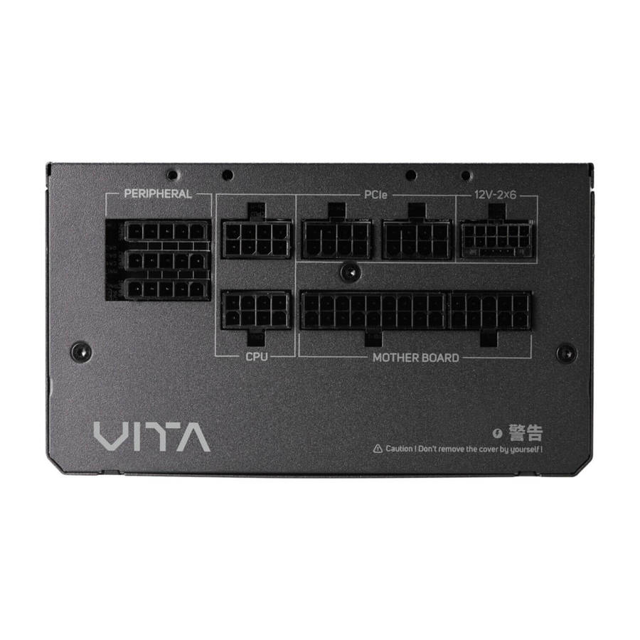 FSP VITA GM 1000W Gold Power Supply  ATX 3.1, PCIe 5.1, 80 Plus Gold