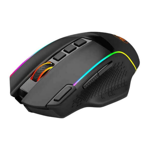REDRAGON Enlightment 19000DPI RGB Wireless Gaming Mouse  Black