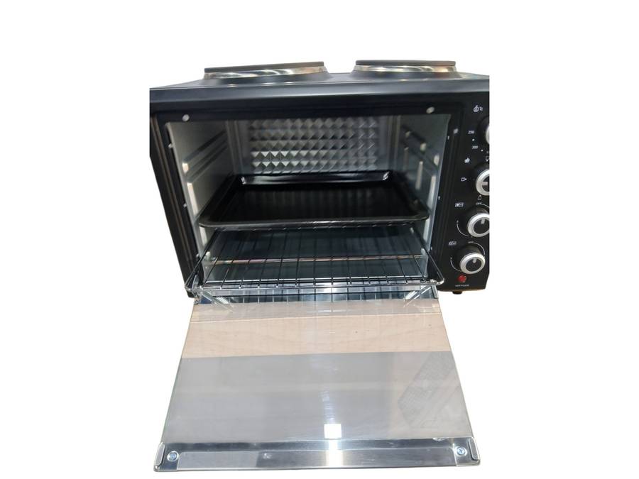 FUSSION MINI OVEN WITH SOLID PLATES
